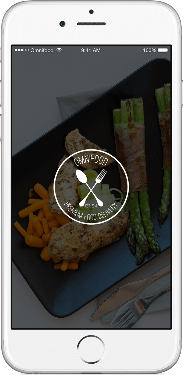 Omnifood app on iPhone